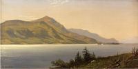 Alfred Thompson Bricher - Tontue Mountain Lake George aka Tongue Mountain Lake George